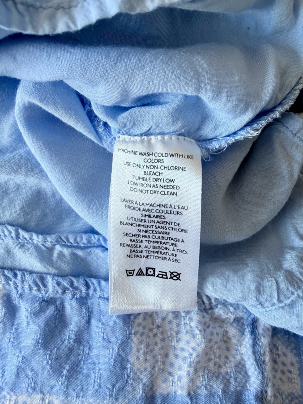 Urban Outfitters Collared Blue Checkered Mini Dress — Size Small - Picture 10 of 10